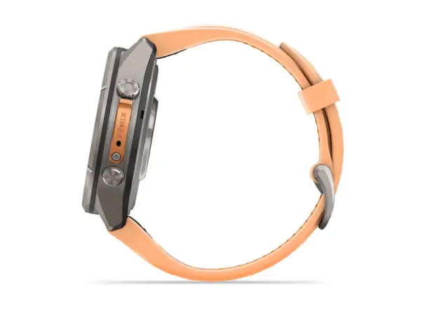 Garmin Fénix 9 Pro inReach 43 mm Smartwatch Carbon gray DLC Titanium Black/Pebble gray