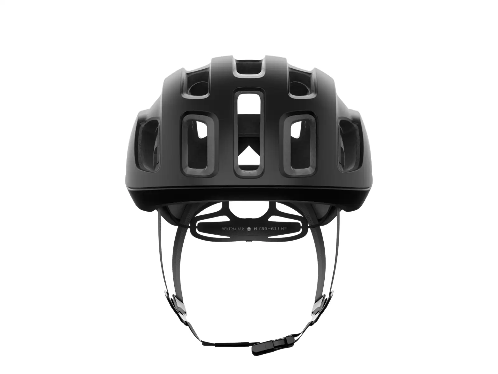 POC Ventral Air WF MIPS Straßenhelm - Uranium Black Matt/Hydrogen White Matt