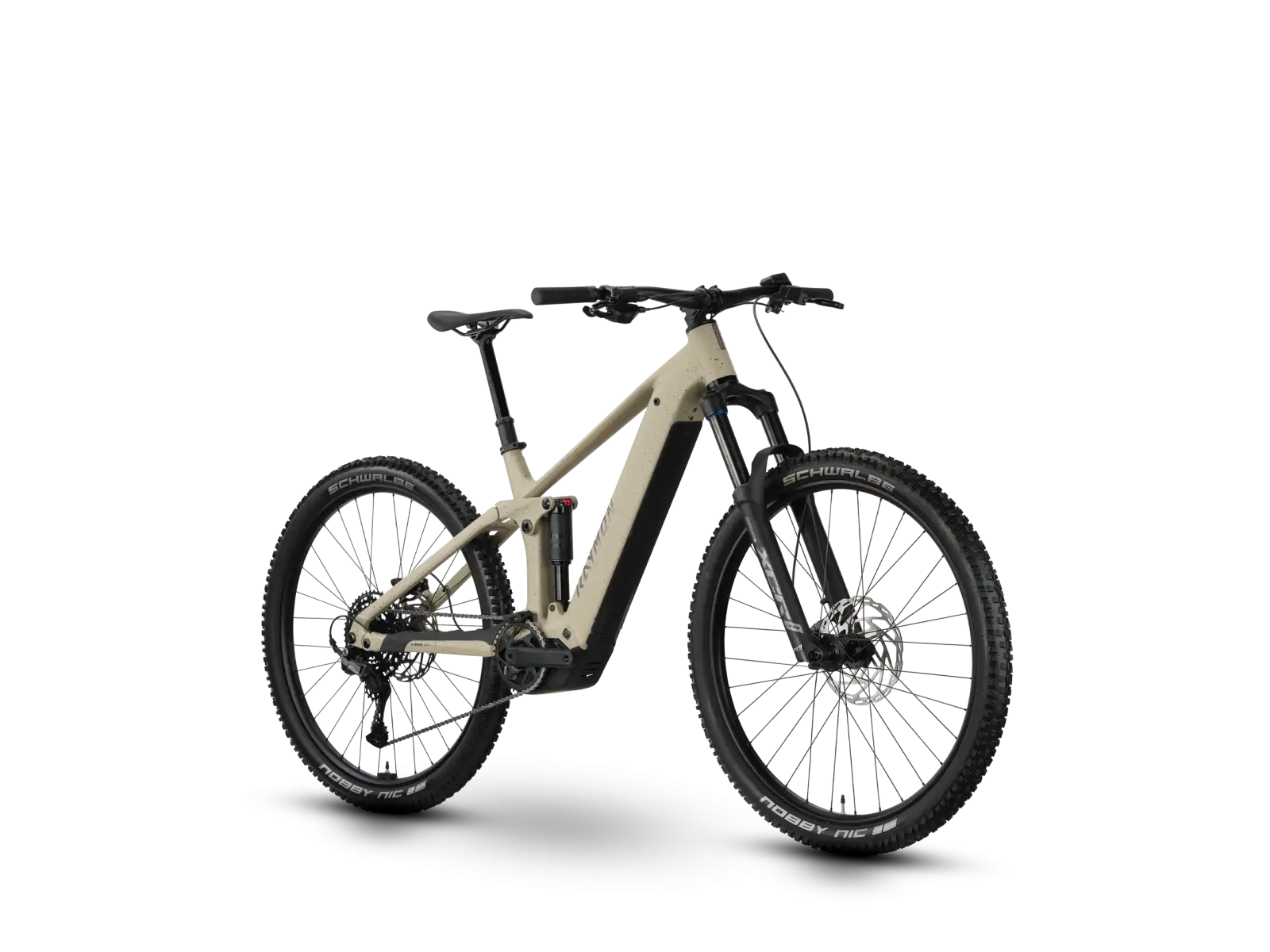 Raymon Korak Comp greige/taupe vollgefedertes Elektrofahrrad