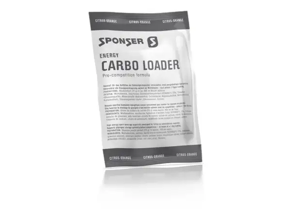 Sponser Carbo Loader – 75 g, Citrus/Orange
