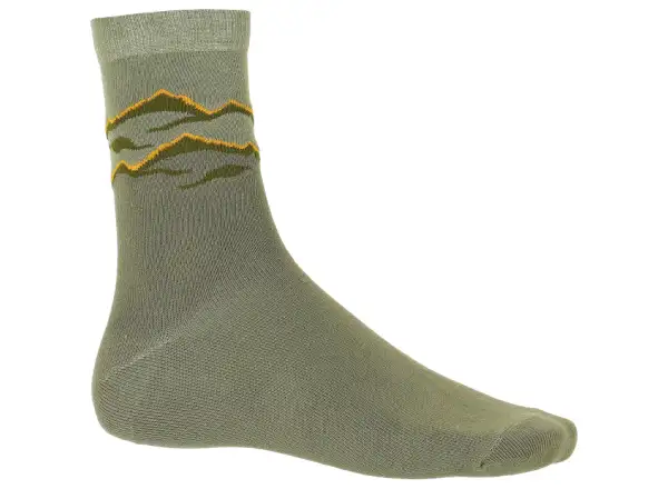 Viking Bamboo Mid Herren Socken Green