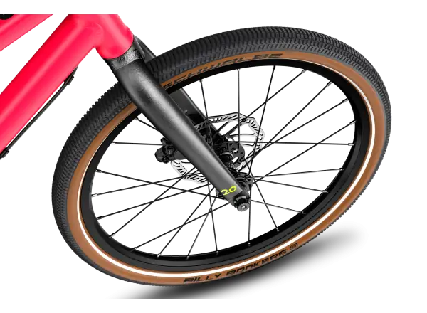 Woom 4 EXPLORE Kinderfahrrad neon pink