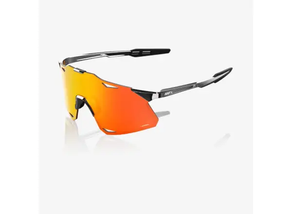 100% Hypercraft Brille Black Chrome/HiPER Red Mirror