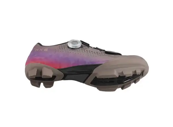 Shimano SH-RX600 Damen Gravel-Schuhe grau/lila
