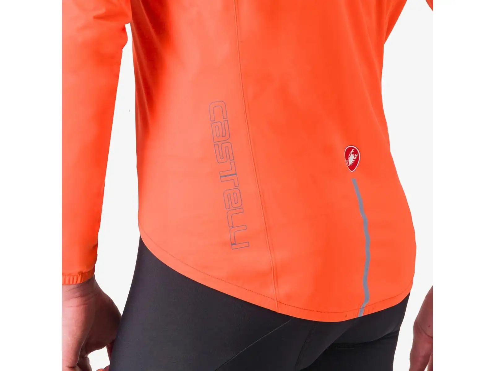 Castelli Emergency 3 Regenjacke Herrenjacke Brilliant orange