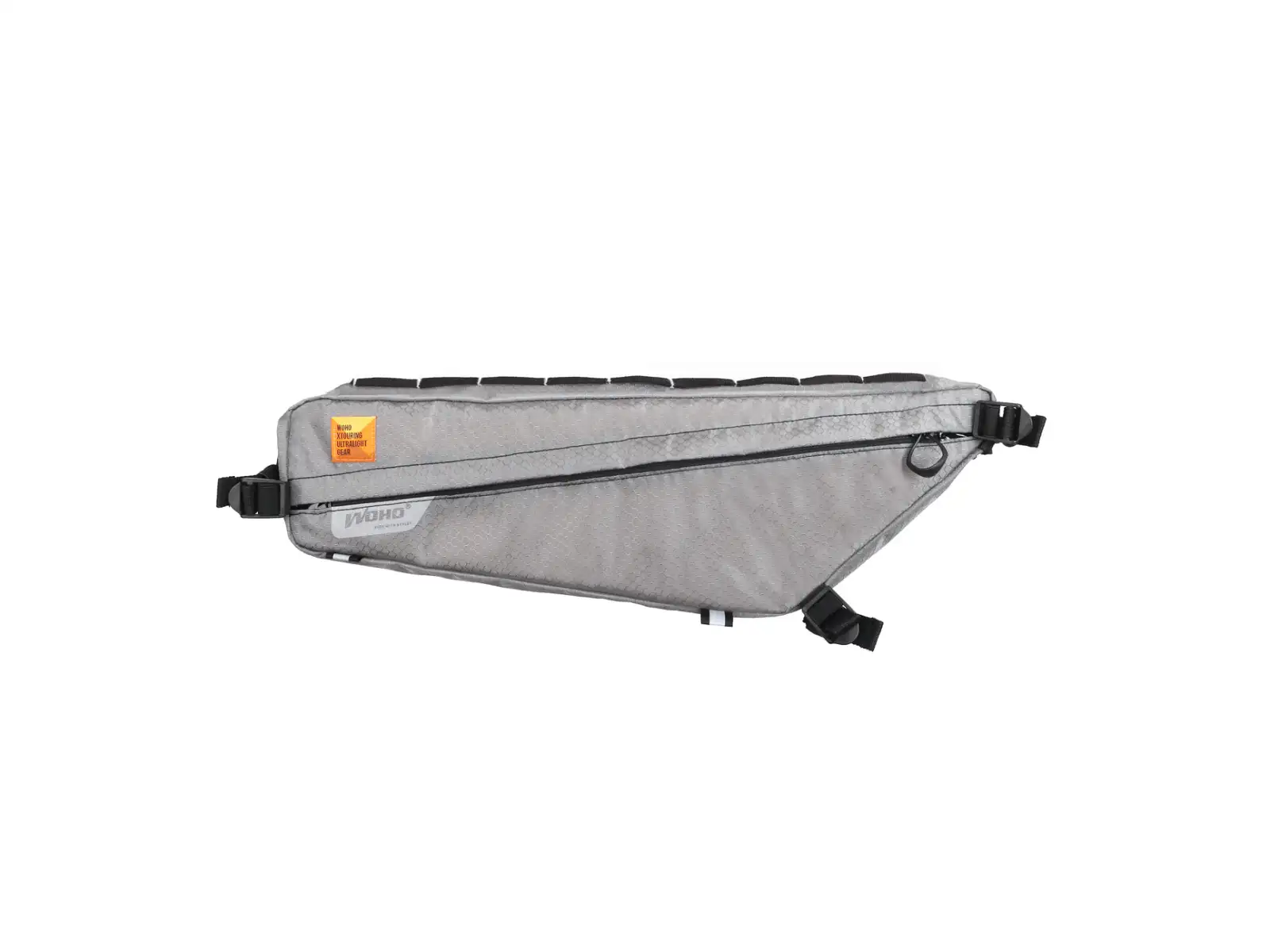 Woho X-Touring Rahmentasche 4,7 l Honeycomb Iron grau Größe L.