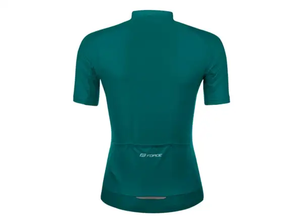 FORCE PURE Damen Kurzarmtrikot petrol