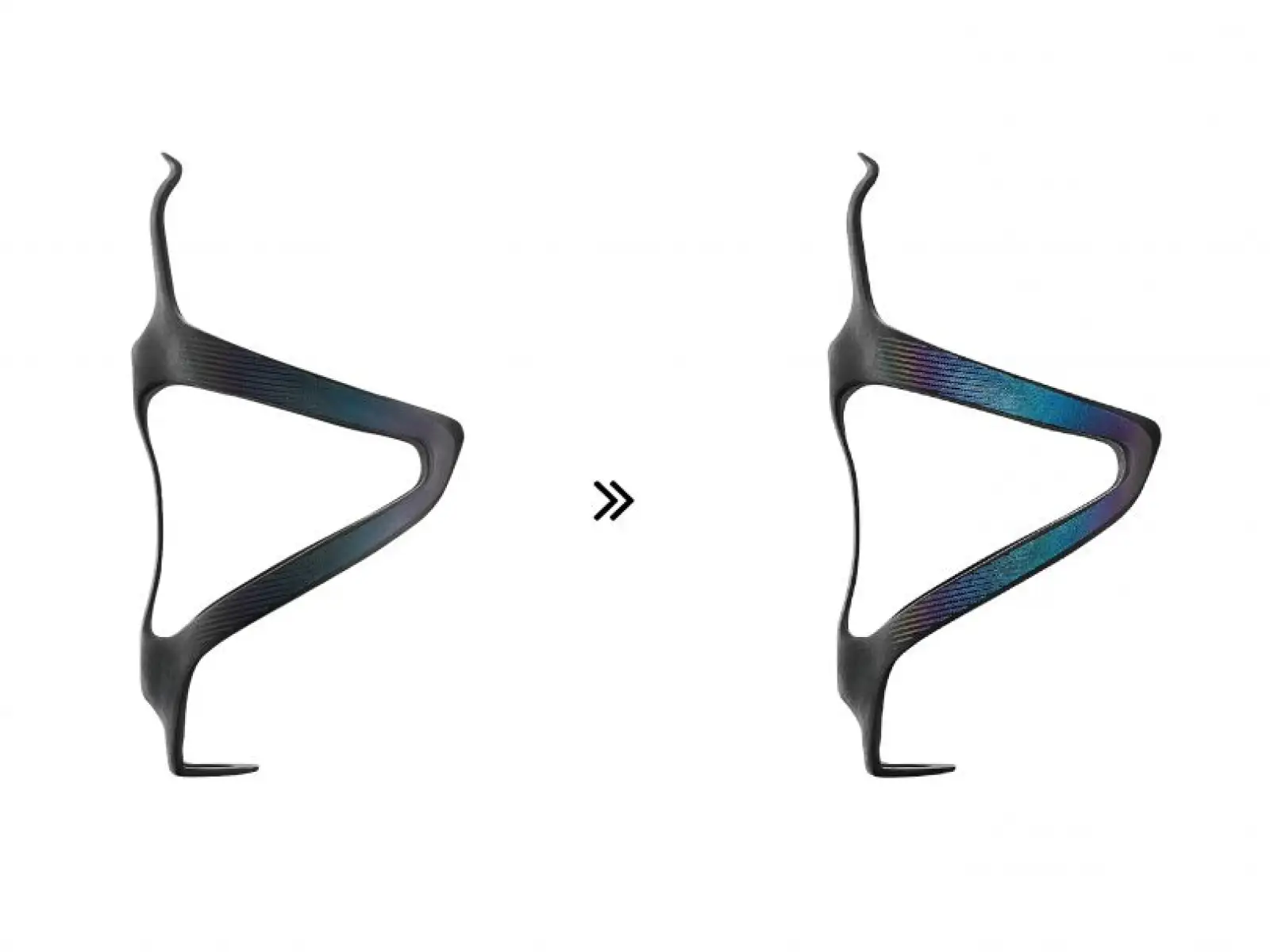 Ciclovation Carbon Spectrum Reflective Flaschenhalter.
