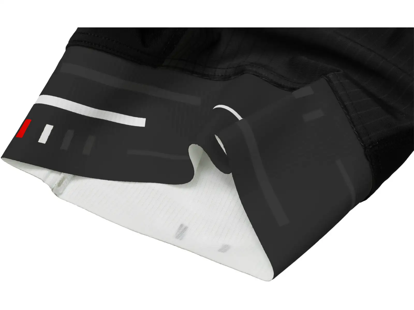 Etape Racing 2.0 Herren-Shorts mit Polster schwarz