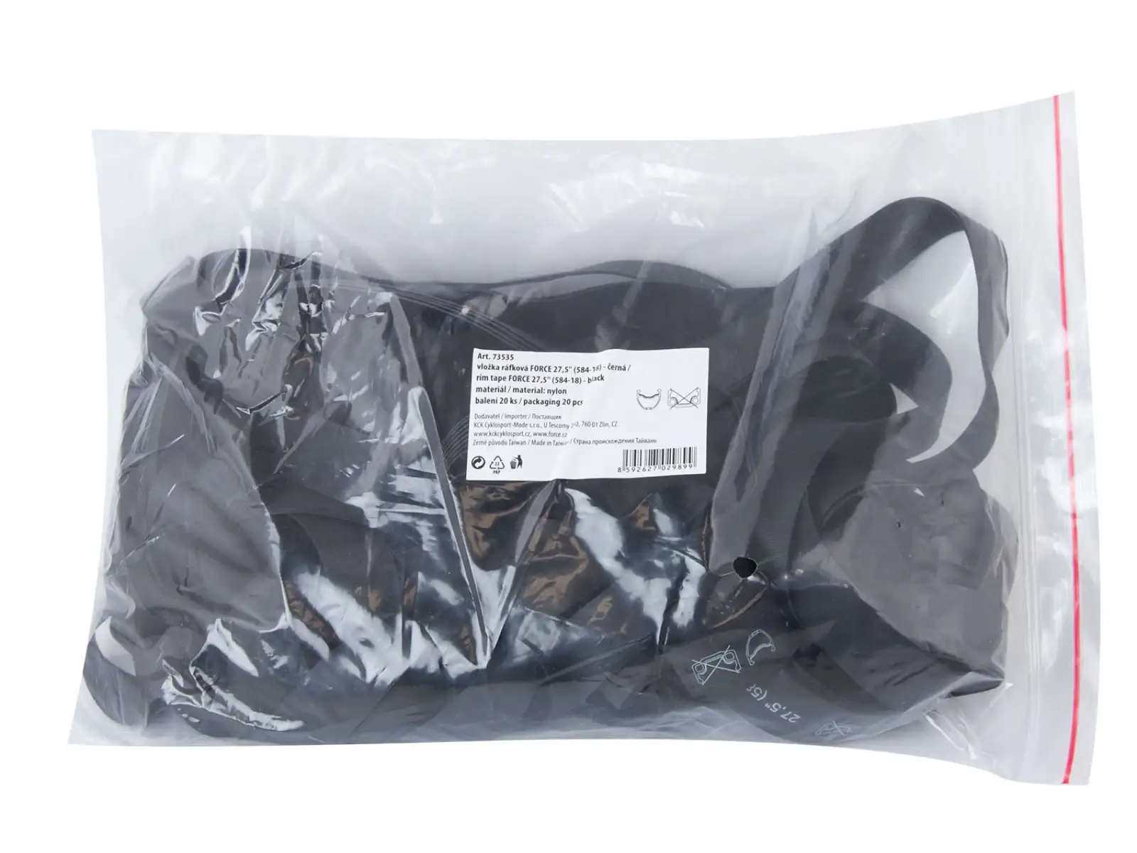 Force Felgenband 27,5" (584-18) schwarz