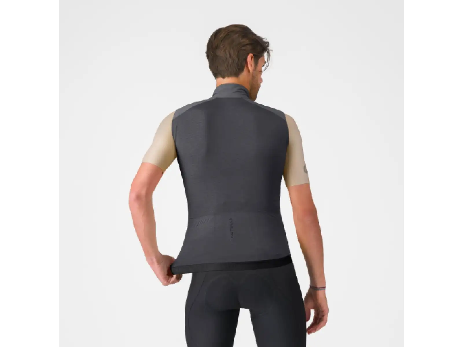 Castelli Espresso 2 Herrenweste Smoky Gray