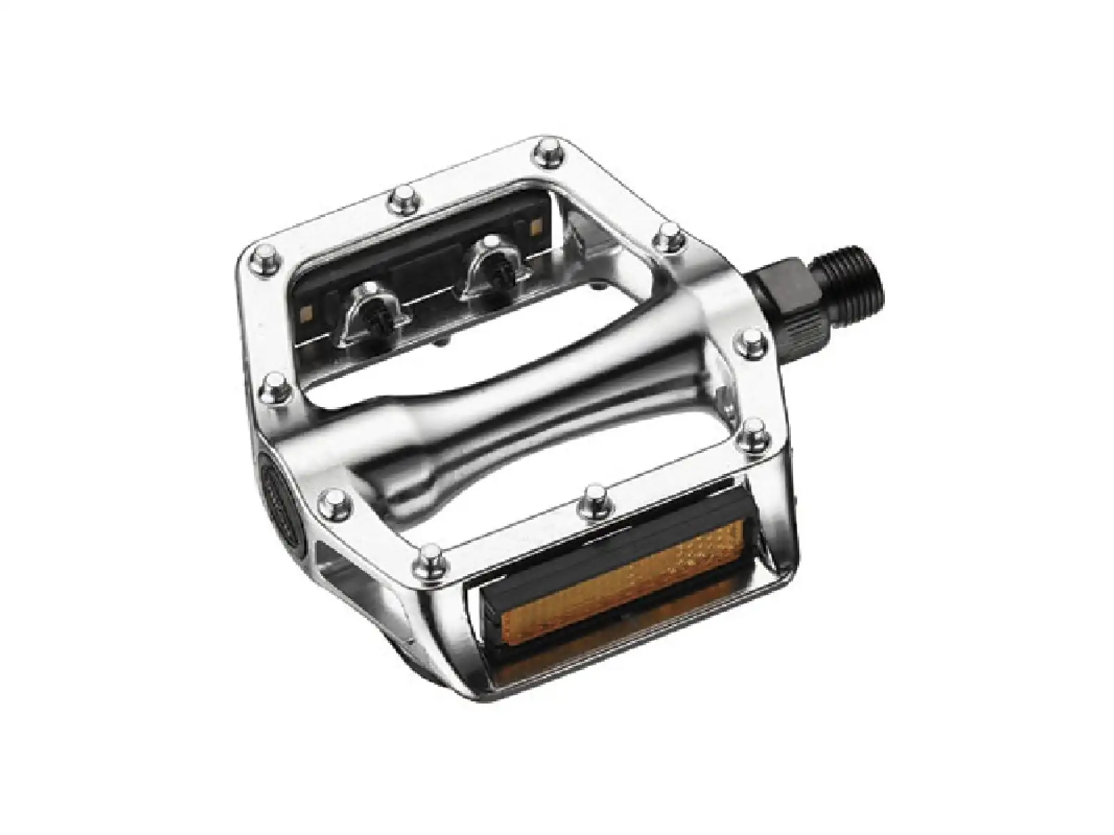 Marwi SP-102 Plattformpedale 1/2" Gewinde Silber