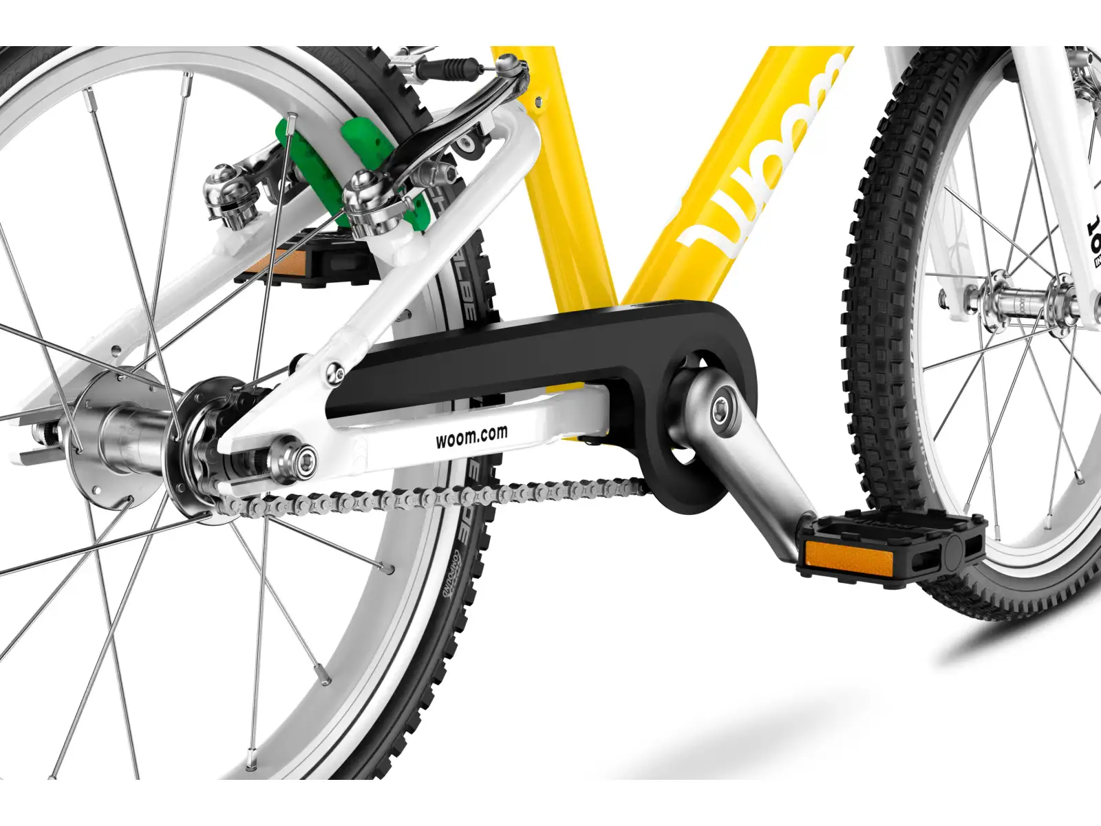 Woom GO 3 Vibrant Yellow 16 Kinderfahrrad