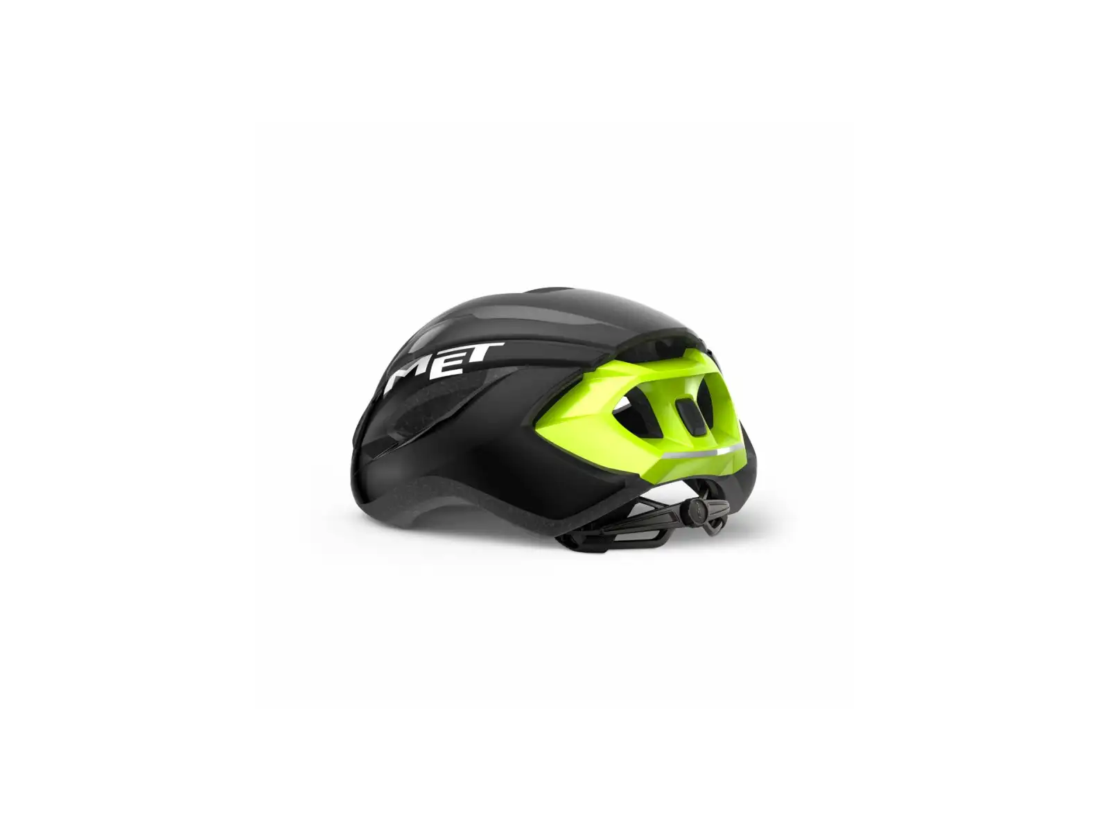 MET Strale Helm schwarz/reflex gelb