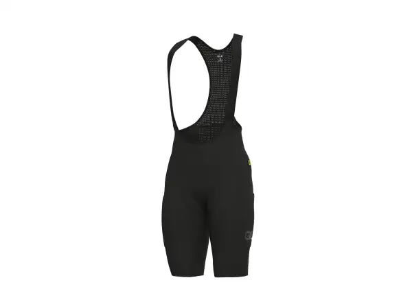 Alé Off Road Gravel-Pro Herren Trägershorts mit Einsatz Schwarz