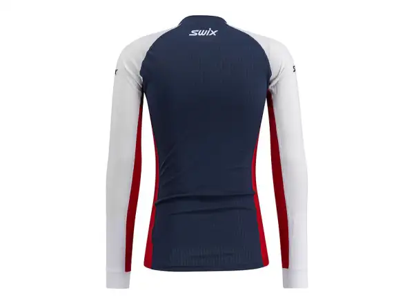 Swix RaceX Classic Herren Langarmshirt Navy/White