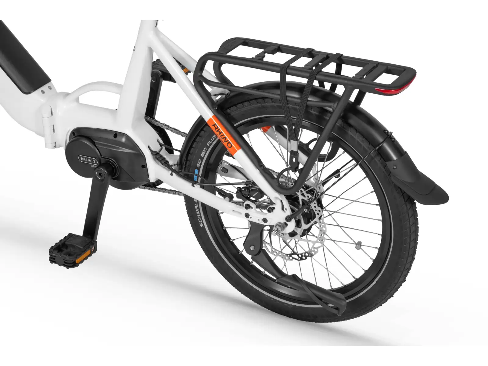 Ecobike Rhino Cruise 504 Wh Arctic weiß faltbares Elektrofahrrad