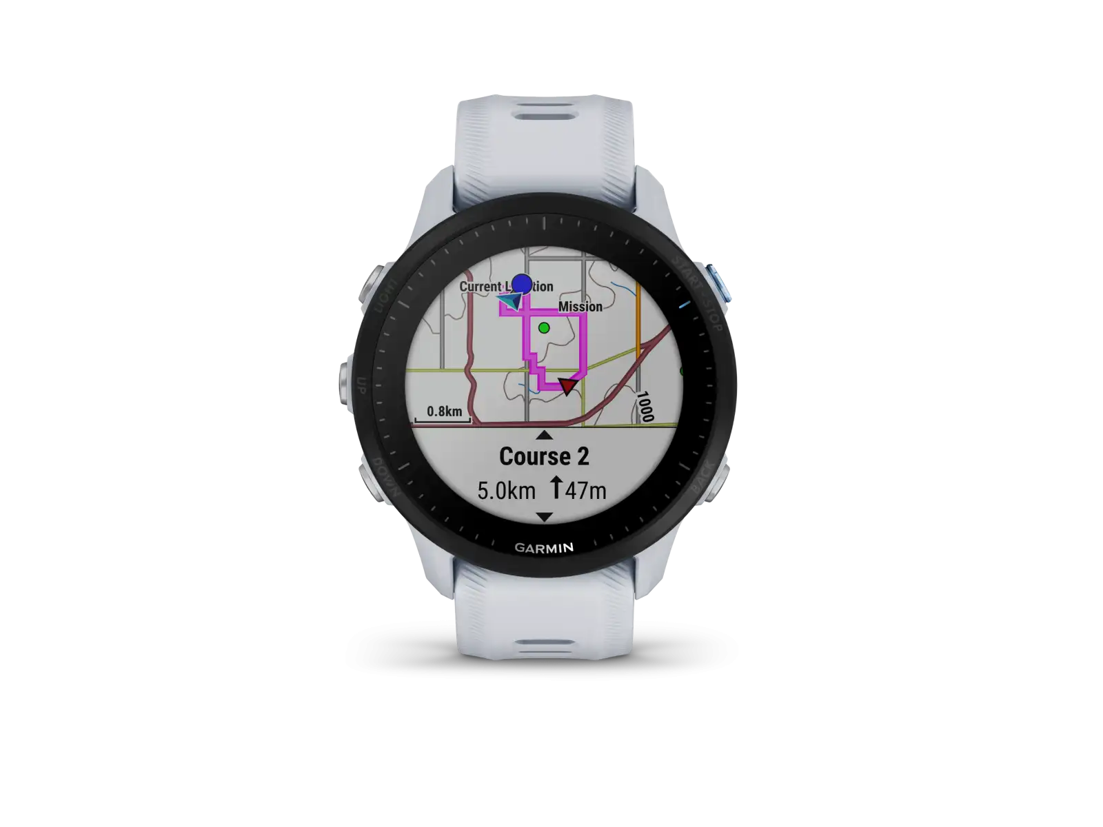 Garmin Forerunner 955 Smartwatch Whitestone