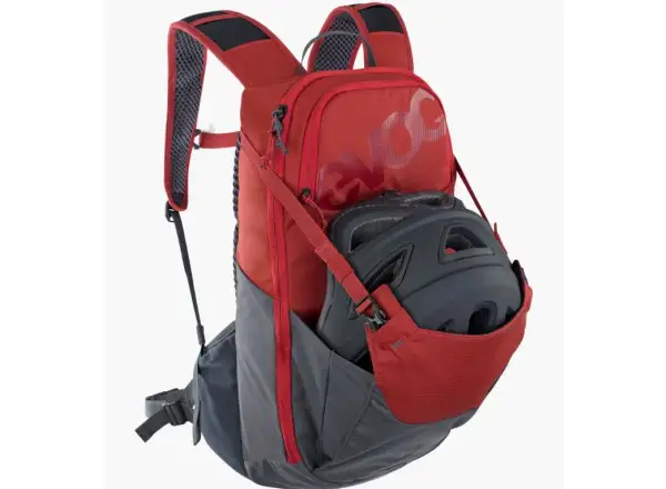 Evoc Ride 12 Rucksack 12 l + Trinkblase 2 l Chilirot/Kohlegrau
