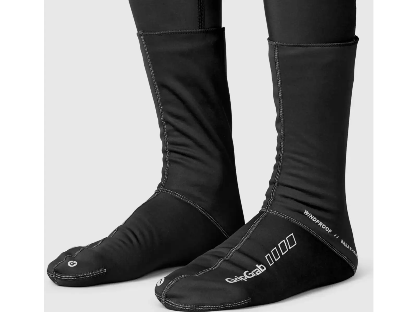 Grip Grab Windproof Frühling-Herbst Socken Schwarz