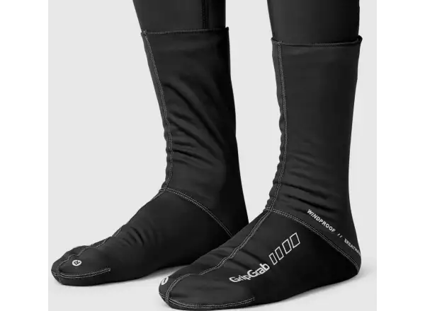 Grip Grab Windproof Frühling-Herbst Socken Schwarz