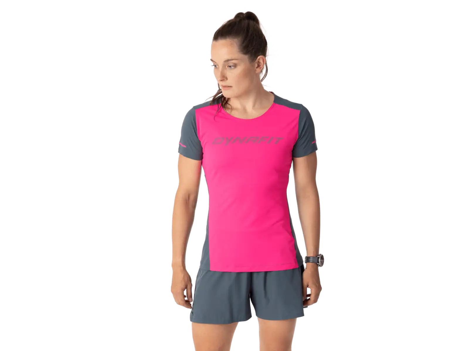 Dynafit Alpine 2 Damen T-Shirt Kurzarm Pink Glo