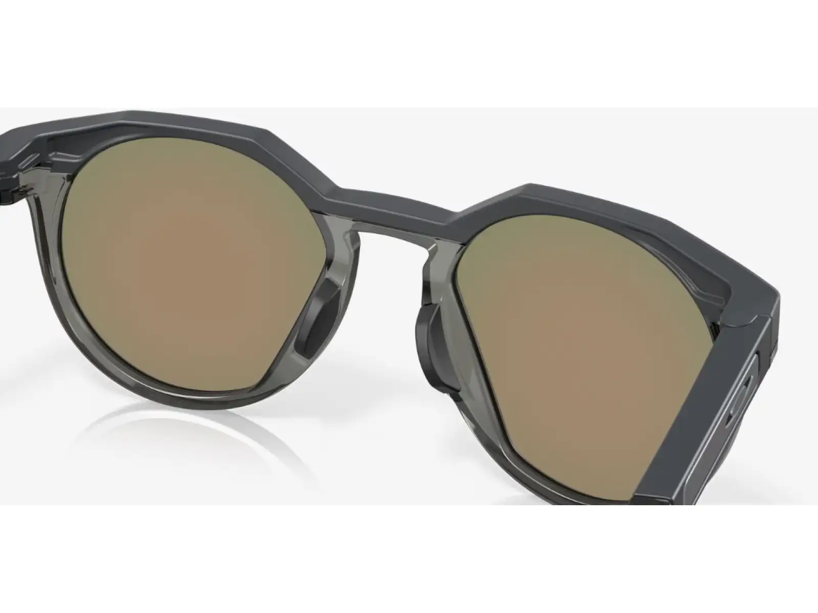 Oakley HSTN Brille Matte Carbon/Prizm Ruby