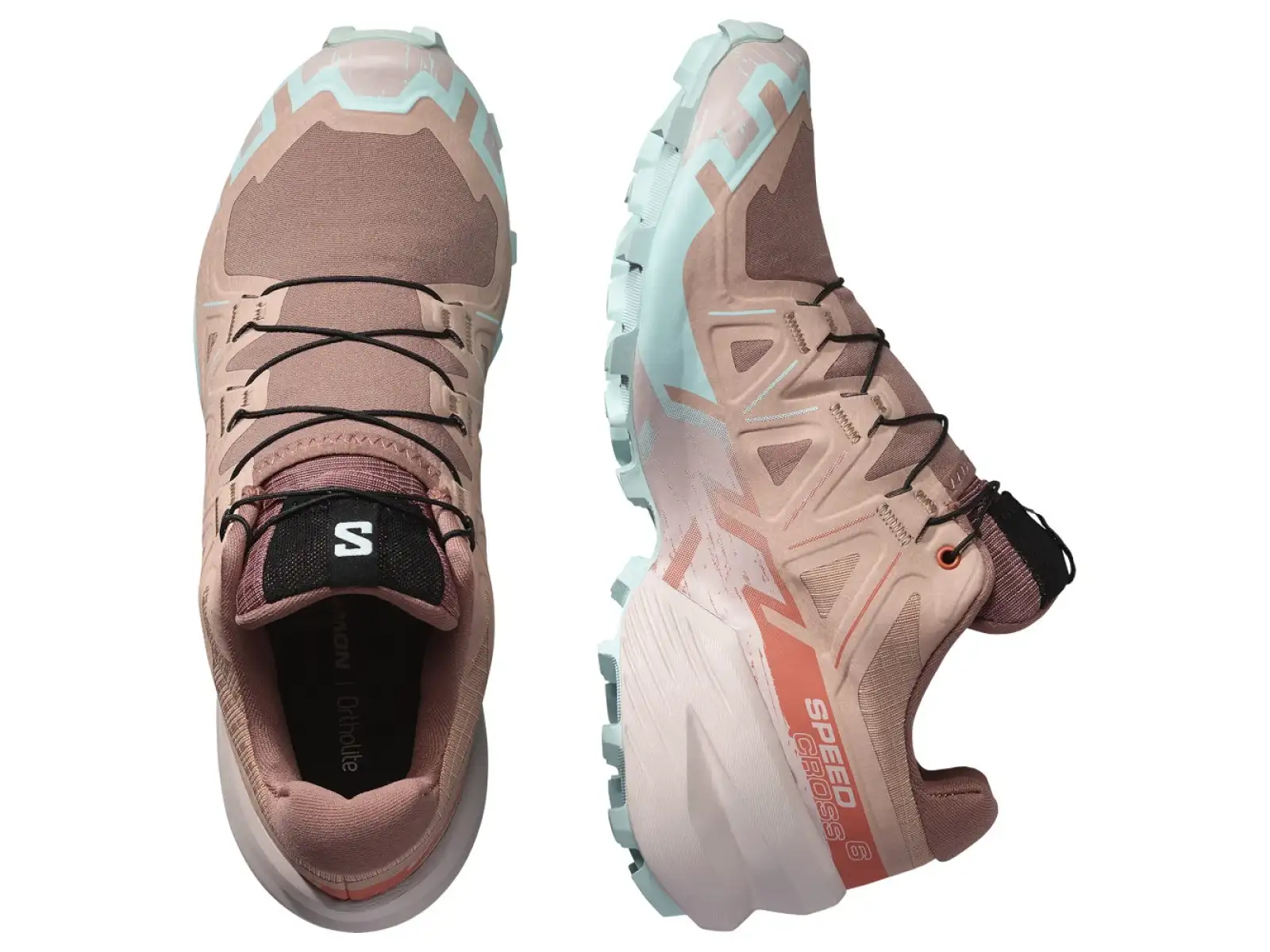 Salomon Speedcross 6 Damen-Laufschuhe Mahogany Rose