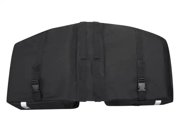 Force Gepäckträgertasche 2×10 l Schwarz