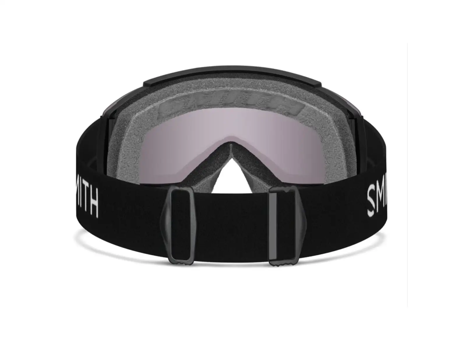 Smith Squad Skibrille schwarz / ChromaPop Everyday Blue Mirror + Yellow