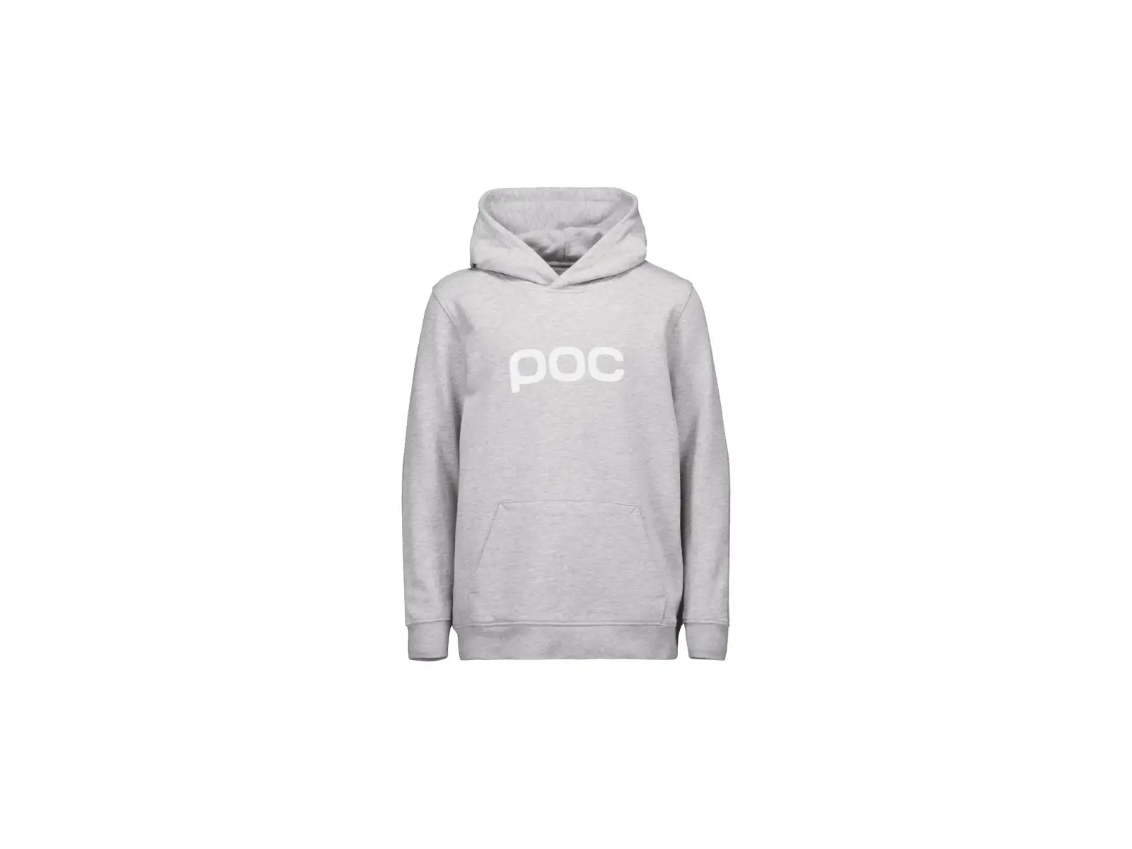 POC Hood Jr Kinder-Kapuzenpullover Grey Melange/Hydrogen White