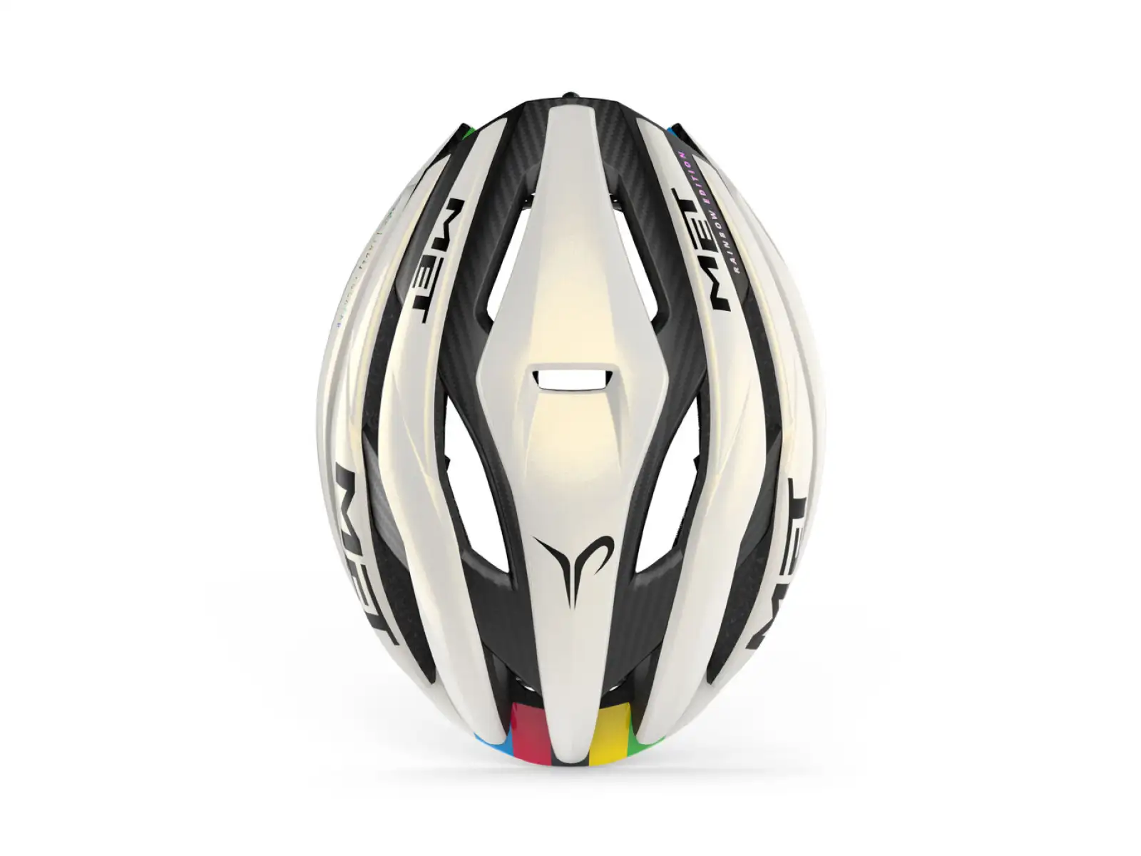 MET Trenta 3K Carbon MIPS Helm Rainbow Limited Edition