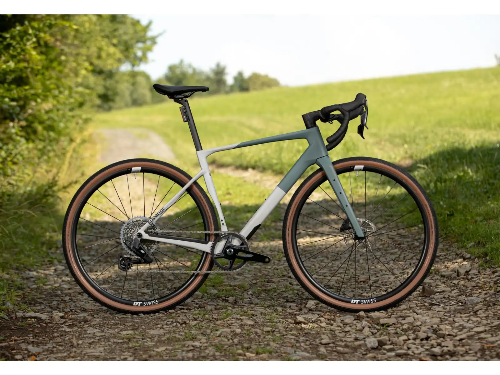 Superior XR 9.5 GRA Gravelbike Matte Trooper Green/Grau