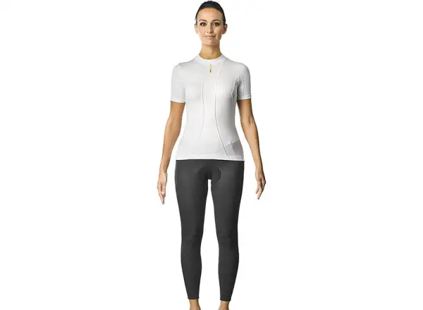 Mavic Cold Ride Damen Kurzarmtrikot Weiß