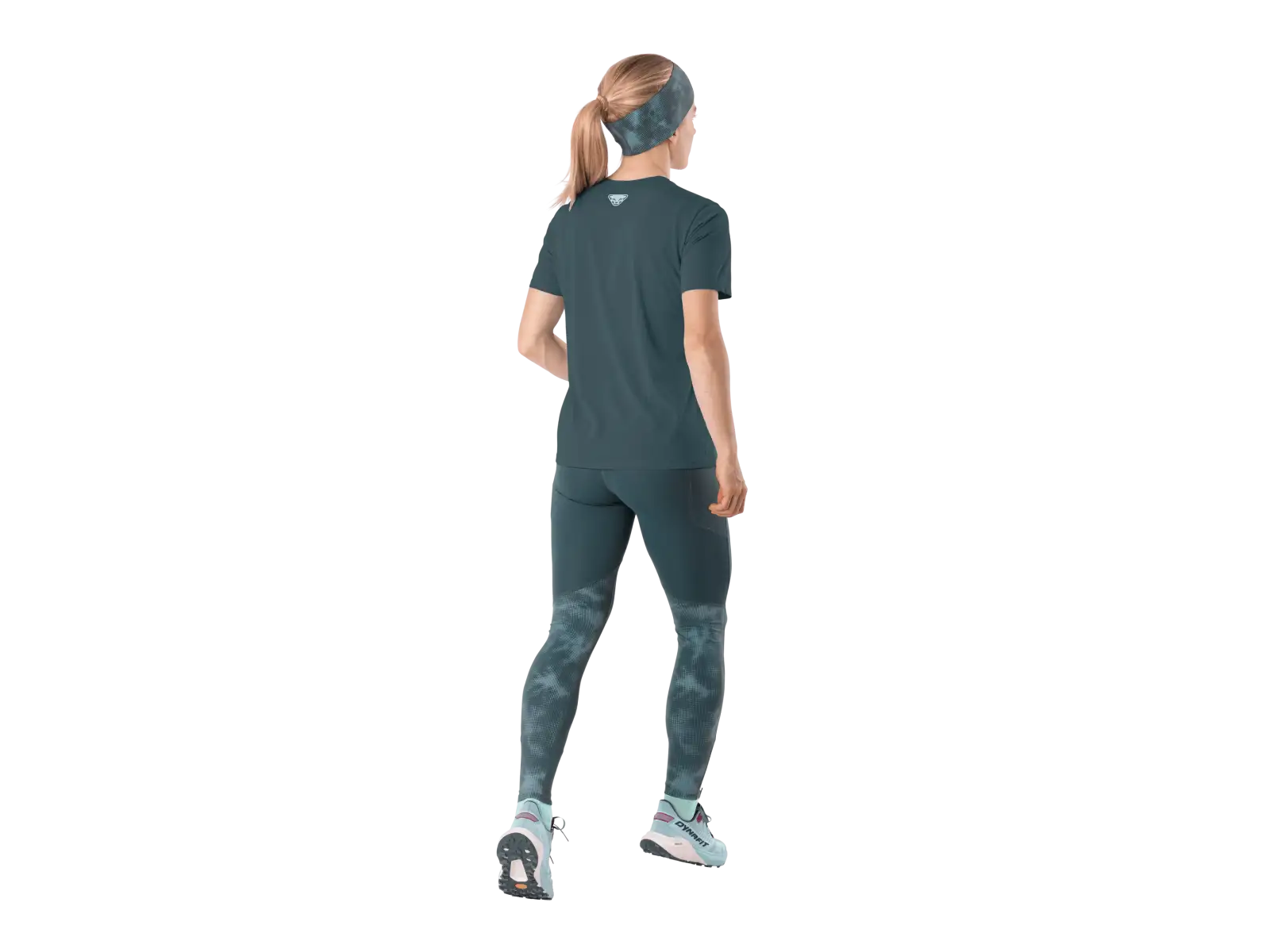 Dynafit Trail Reflective Damen Laufshirt Kurzarm Cinder