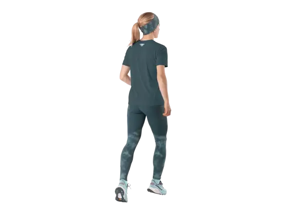 Dynafit Trail Reflective Damen Laufshirt Kurzarm Cinder