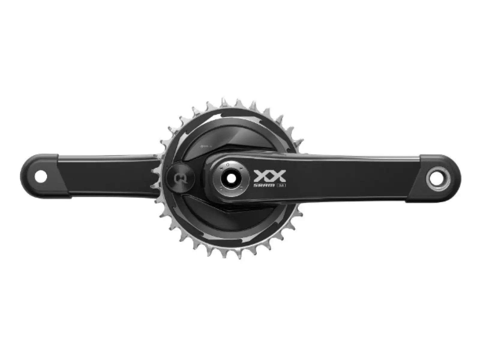 Sram XX Eagle AXS Transmission Kurbeln mit Powermeter und mit Kettenblatt 32 Zähne