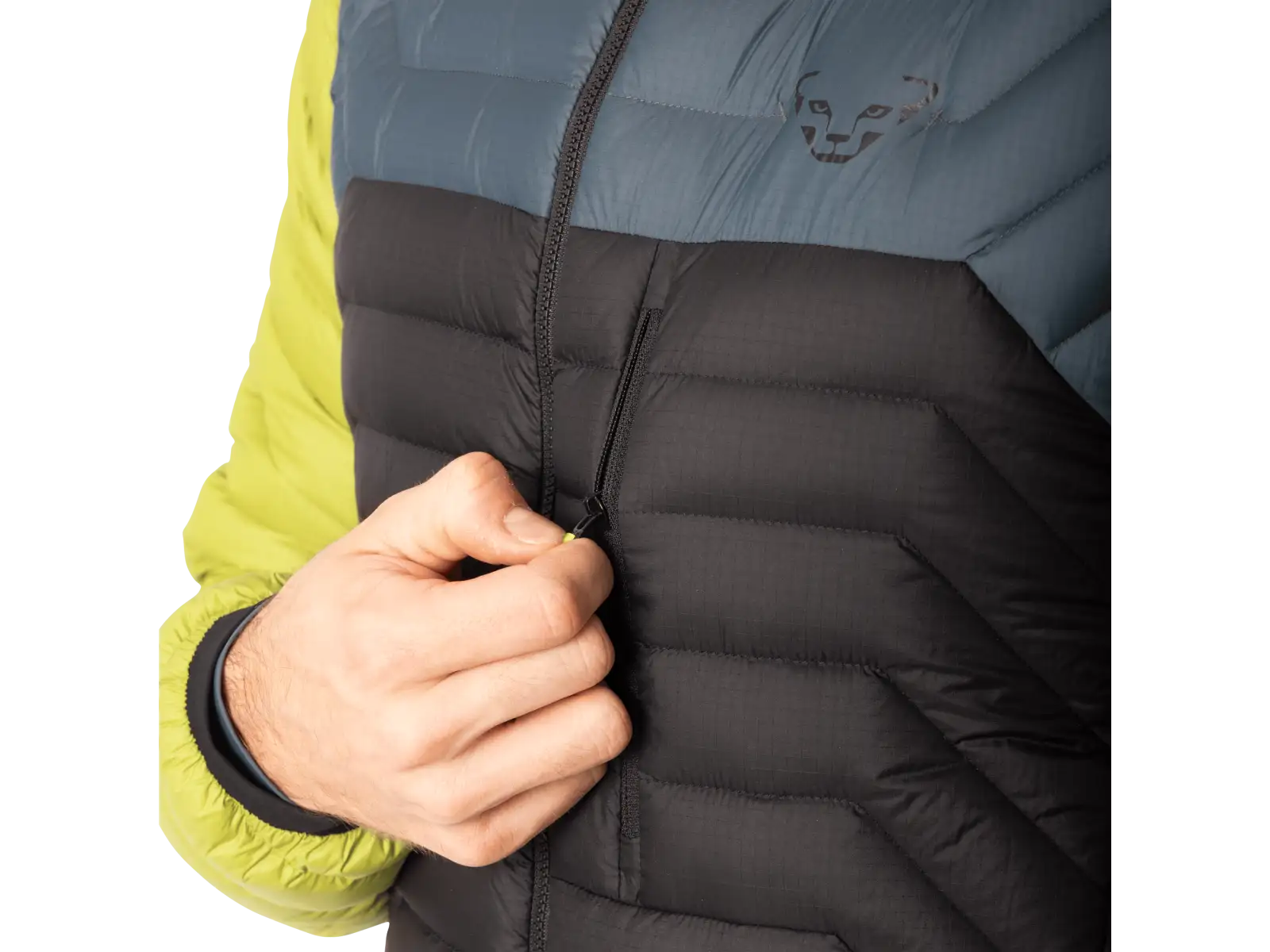 Dynafit Radical RDS Down Hooded Herrenjacke Golden lime/0720/0910