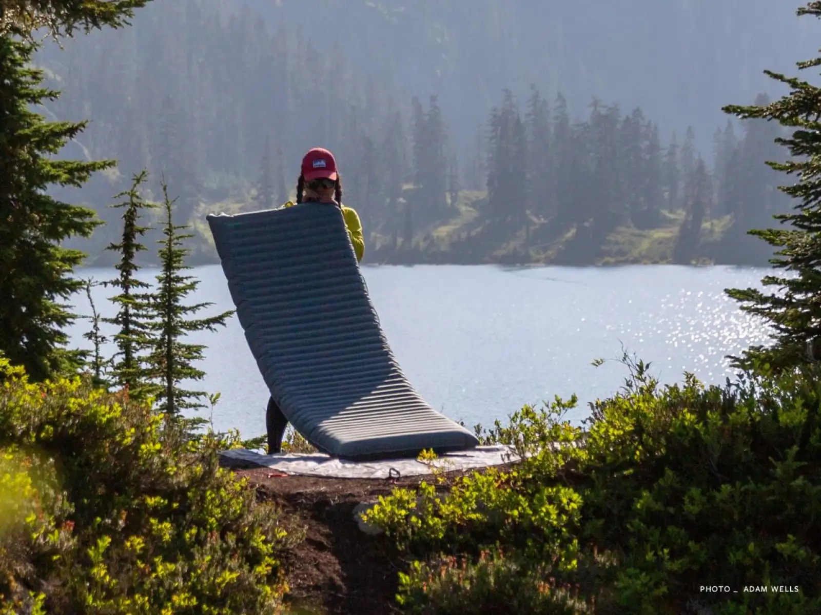 Therm-A-Rest NeoAir Topo Luxe Regular aufblasbare Isomatte Grün