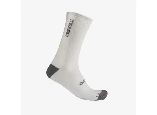 Castelli Venti Soft Merino Socken weiß