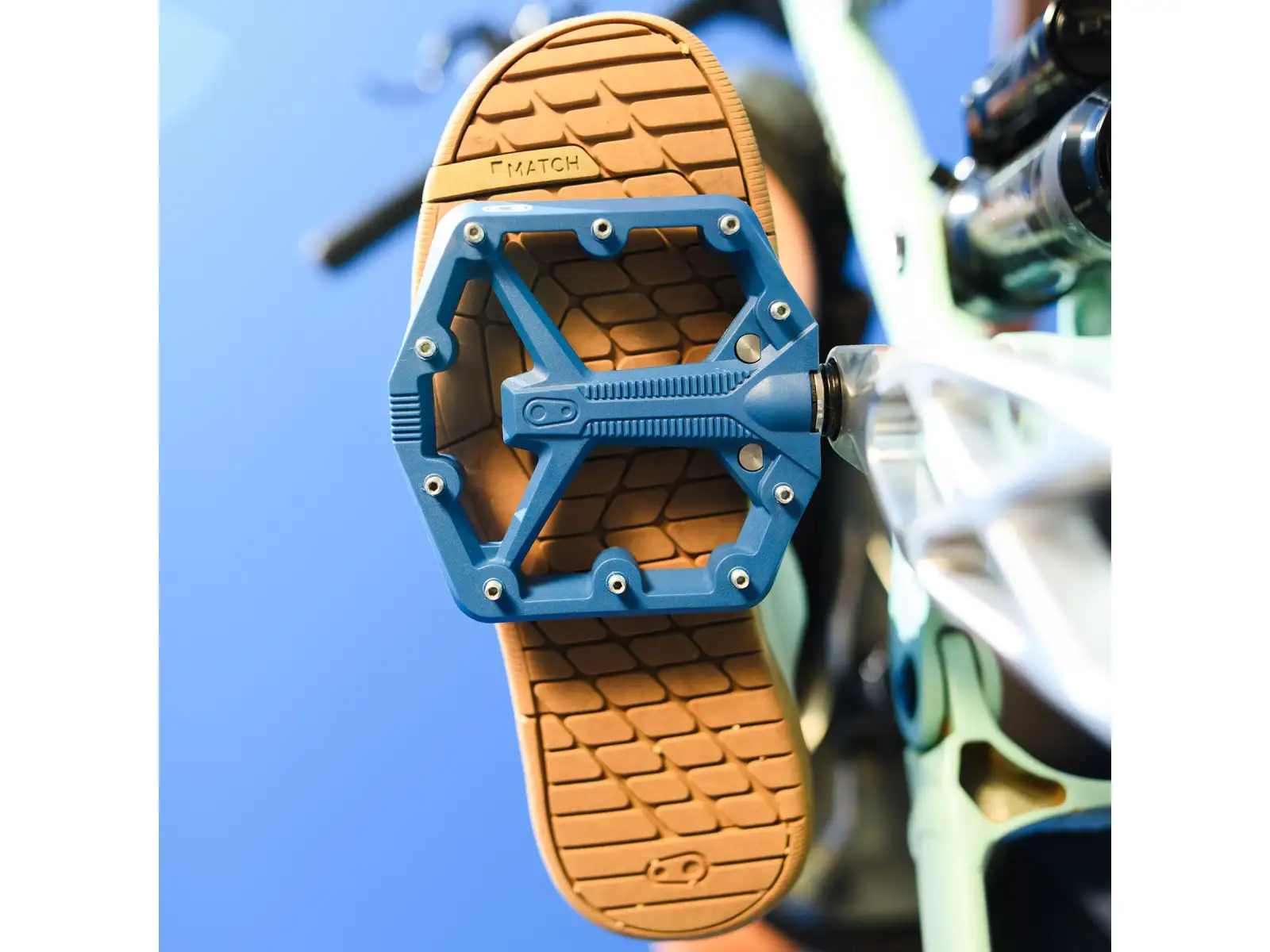 CRANKBROTHERS Stamp 1 Small Plattformpedale Green Gen 2