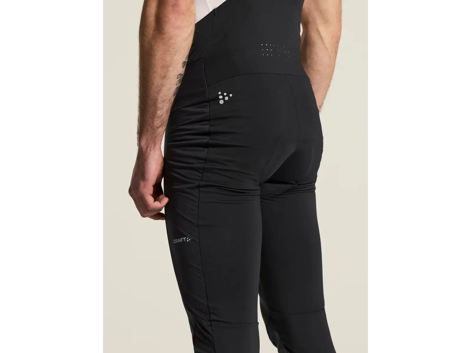 Craft Bike SubZ Wind Bib C3 Herren-Trägerhose mit Polster schwarz
