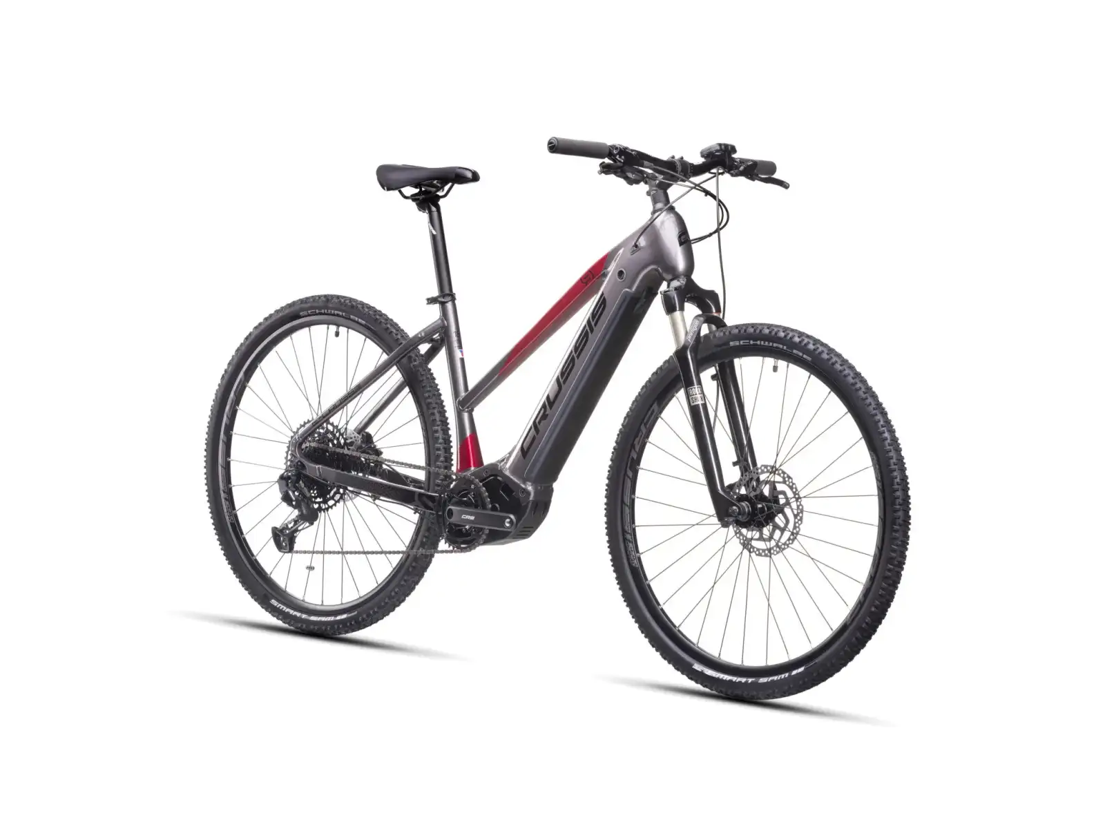 Crussis e-Cross low 9.10-M (720 Wh) Trekking-E-Bike