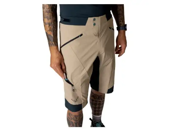 Dynafit Ride Dynastretch Herrenshorts in Rock Khaki