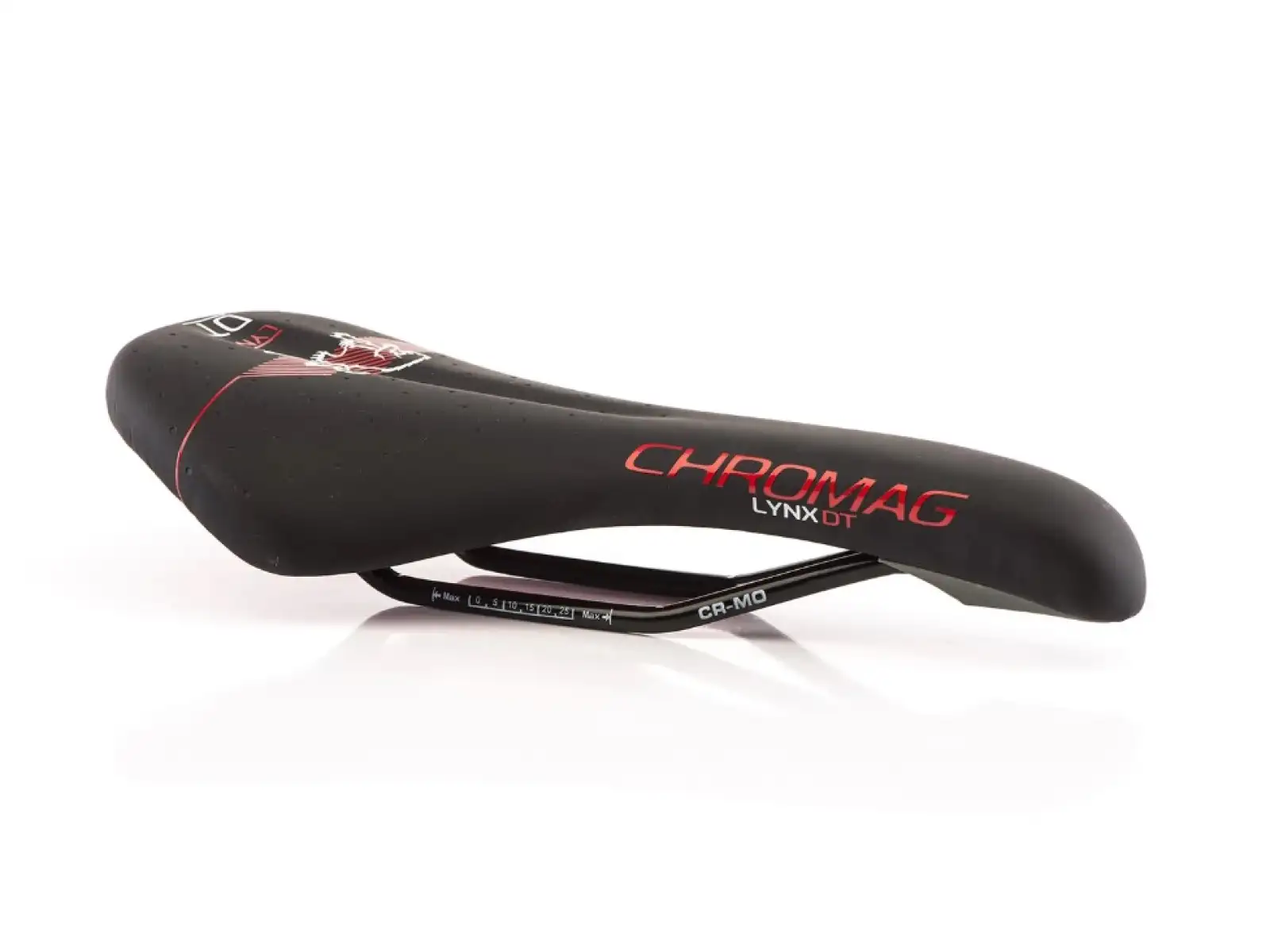 Chromag Lynx DT Sattel schwarz/rot