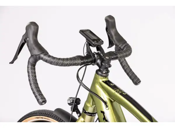 Rock Machine Gravelride e500 Schotter e-Bike Matte Khaki/Schwarz DEMO