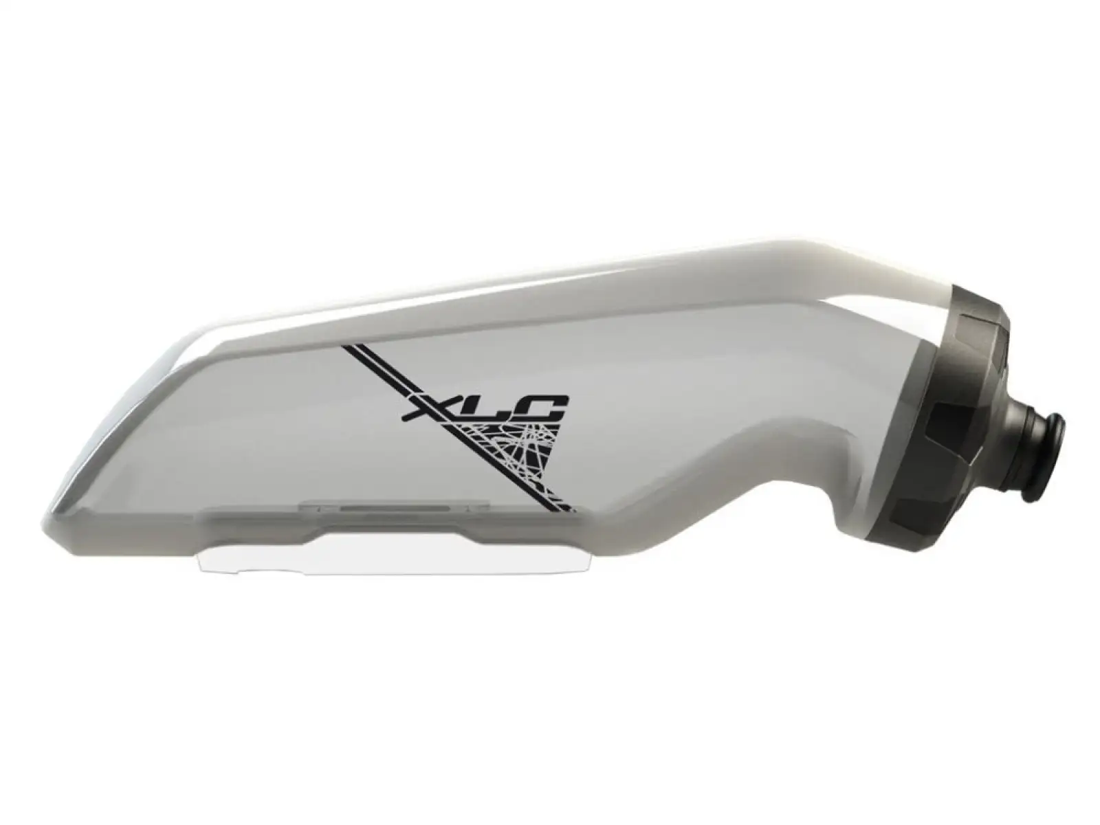 XLC WB-K05 Schrägflasche 650 ml Grau/Klar