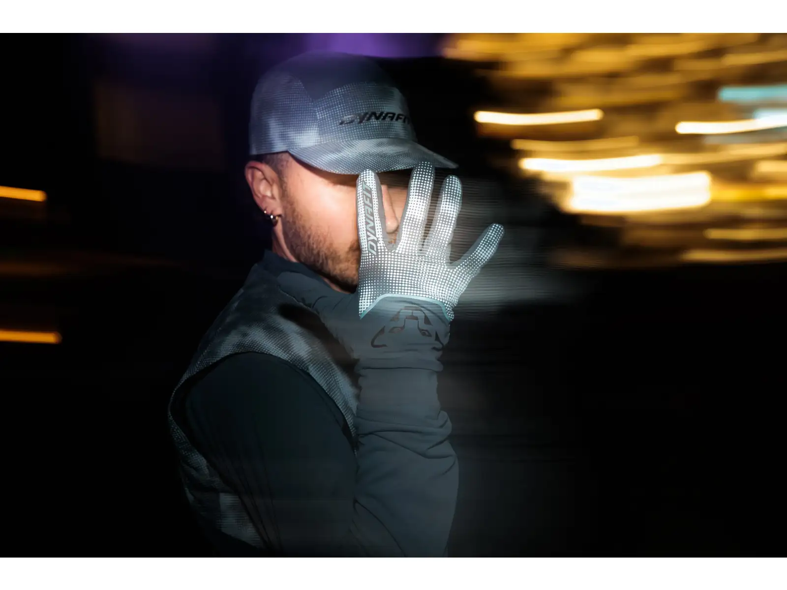 Dynafit Trail Reflective Laufhandschuhe Cinder
