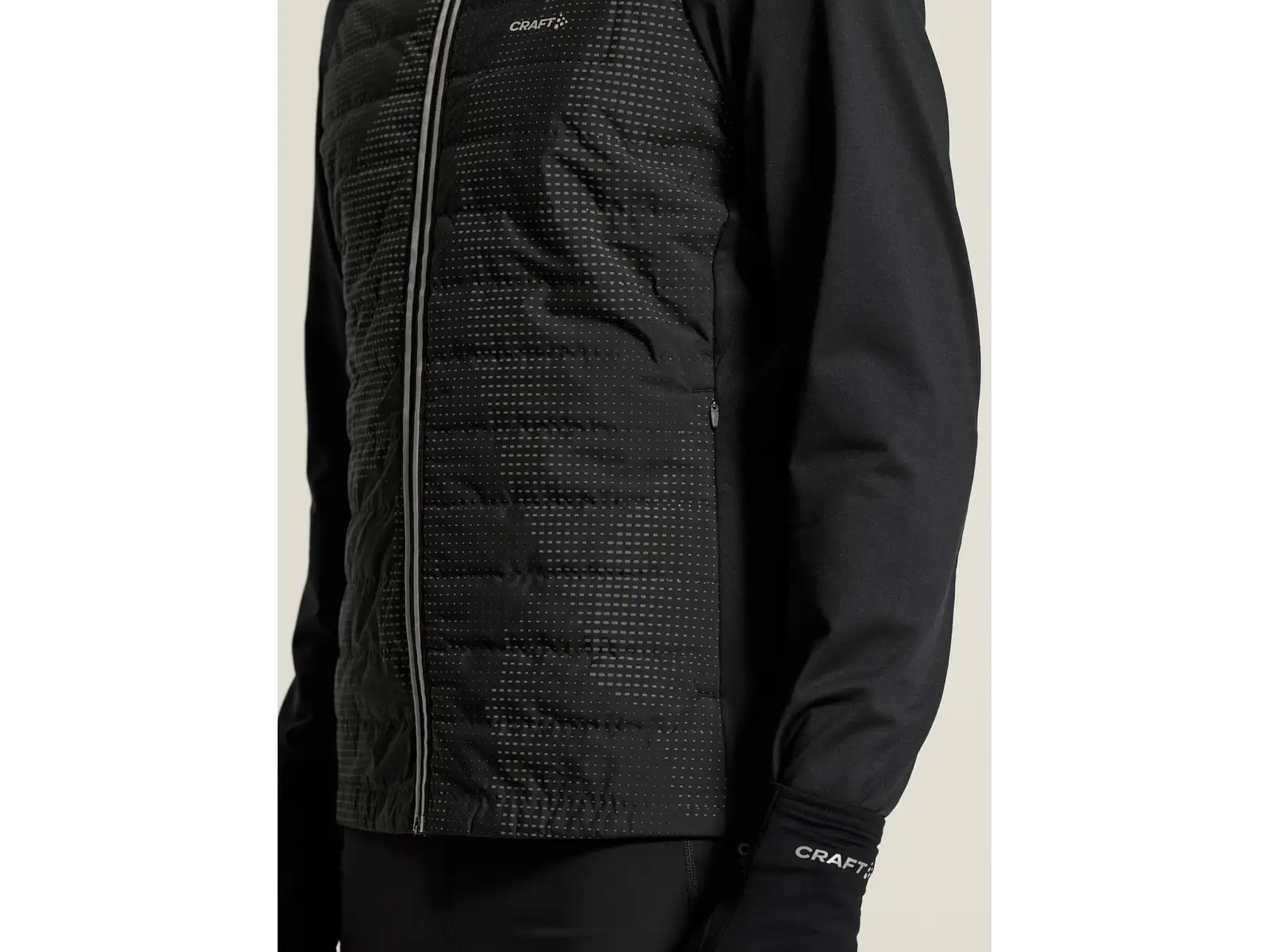 CRAFT SubZ Lumen Herren Laufjacke schwarz
