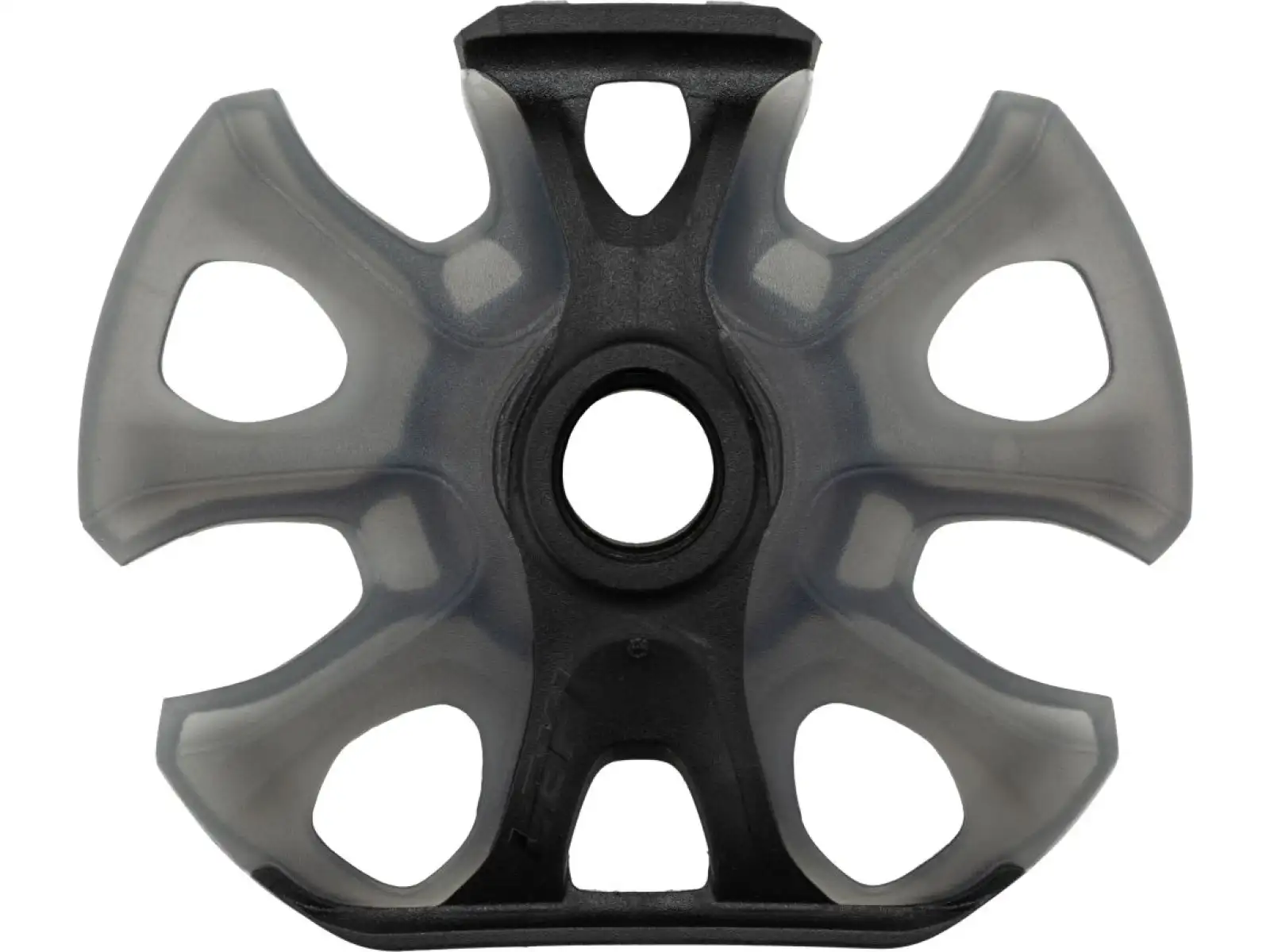 Die Leki Big Mountain Binding Basket Schneeteller für Tourenstöcke in Smoke Black, Größe 95 mm
